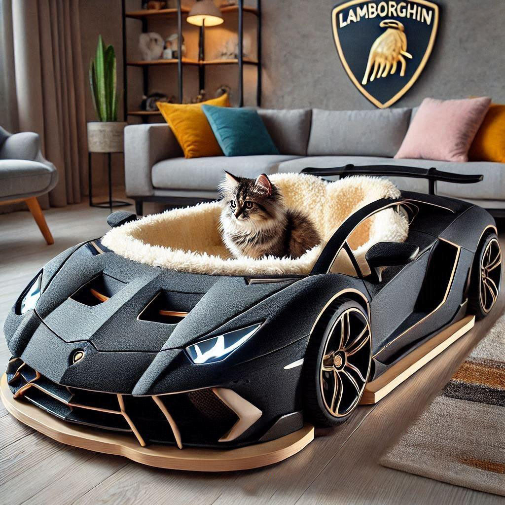 Lamborghini Inspired Pet Bed