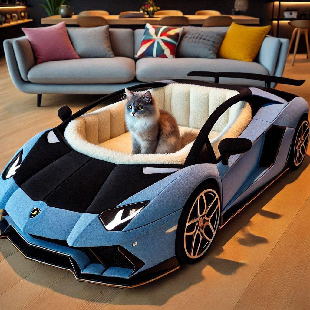 Lamborghini Inspired Pet Bed