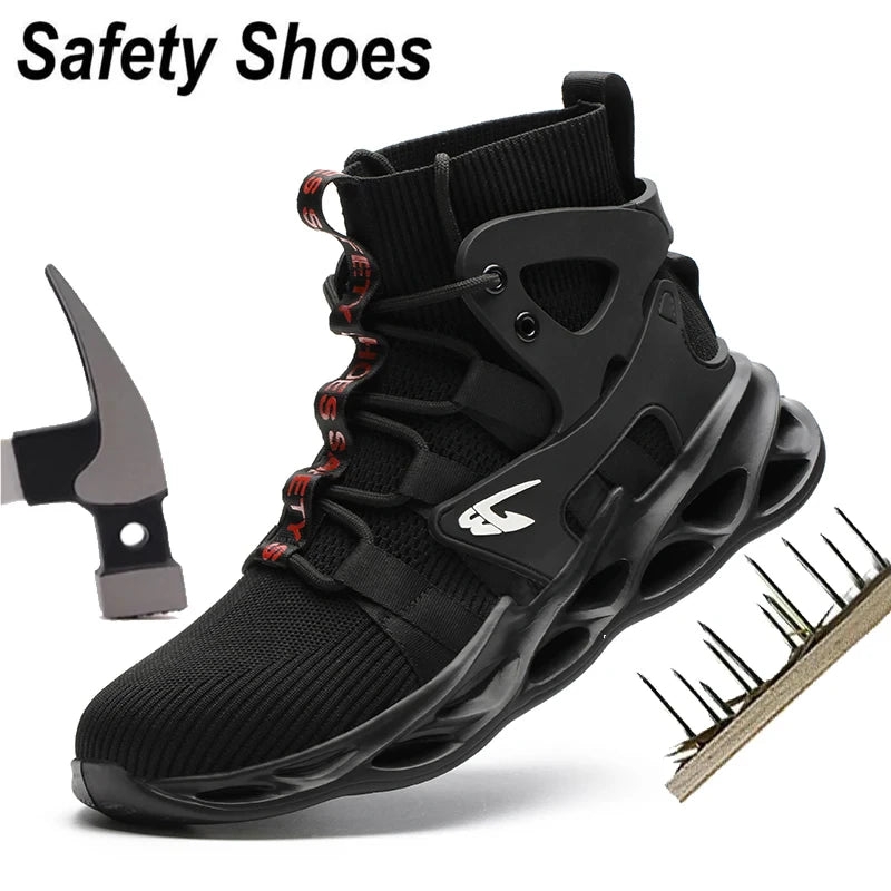 New Indestructible Winter Safety Shoes Lightweight Work Shoes