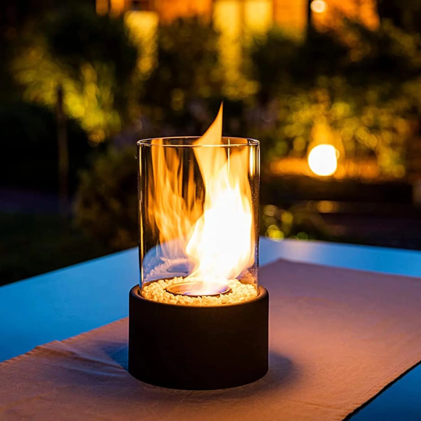 Tabletop Fireplace Everlasting Flame™ Oil Lamp
