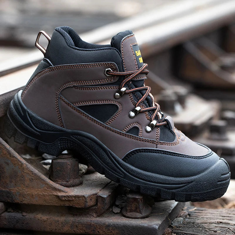 New Boots Lightweight Work Safety Shoes Anti-Puncture