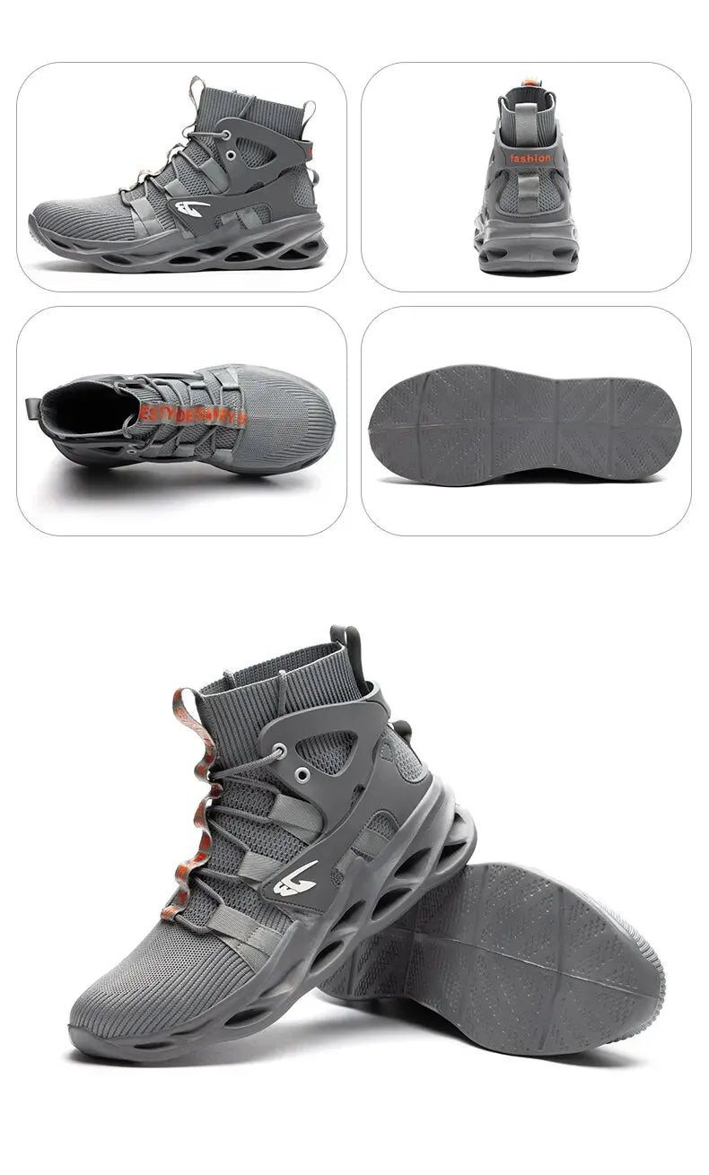 New Indestructible Winter Safety Shoes Lightweight Work Shoes