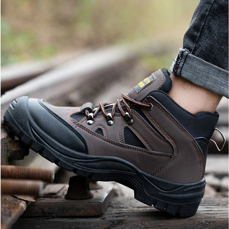 New Boots Lightweight Work Safety Shoes Anti-Puncture