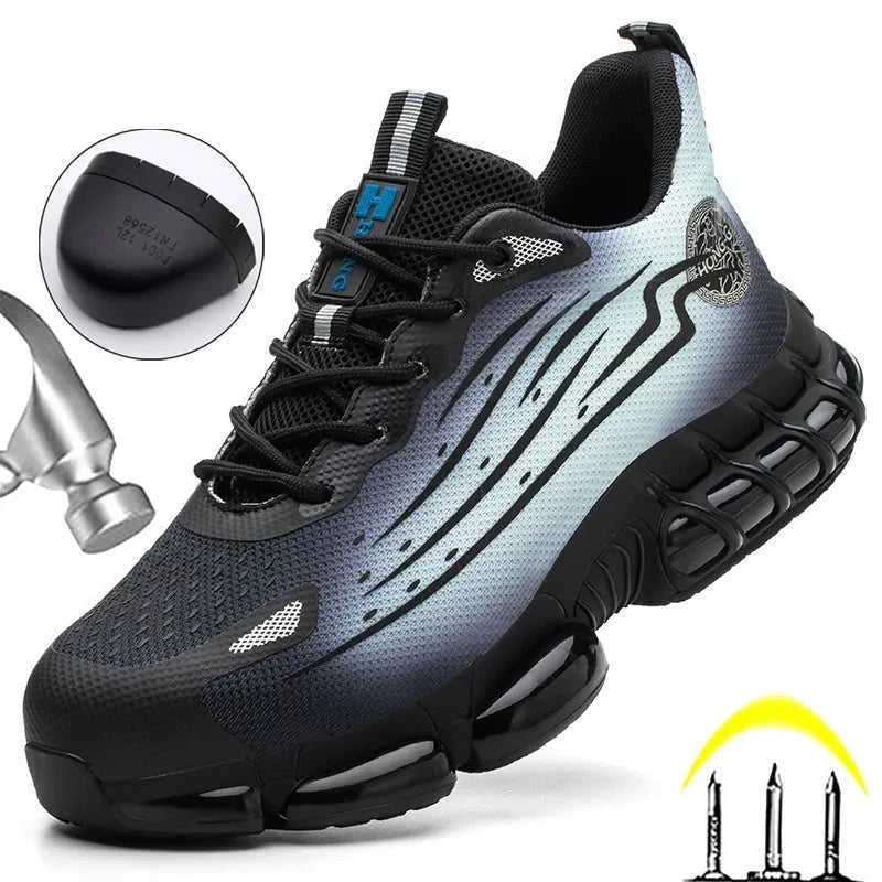 Sport Safety Work Shoes Anti-smash Anti-puncture Indestructible Lightweight