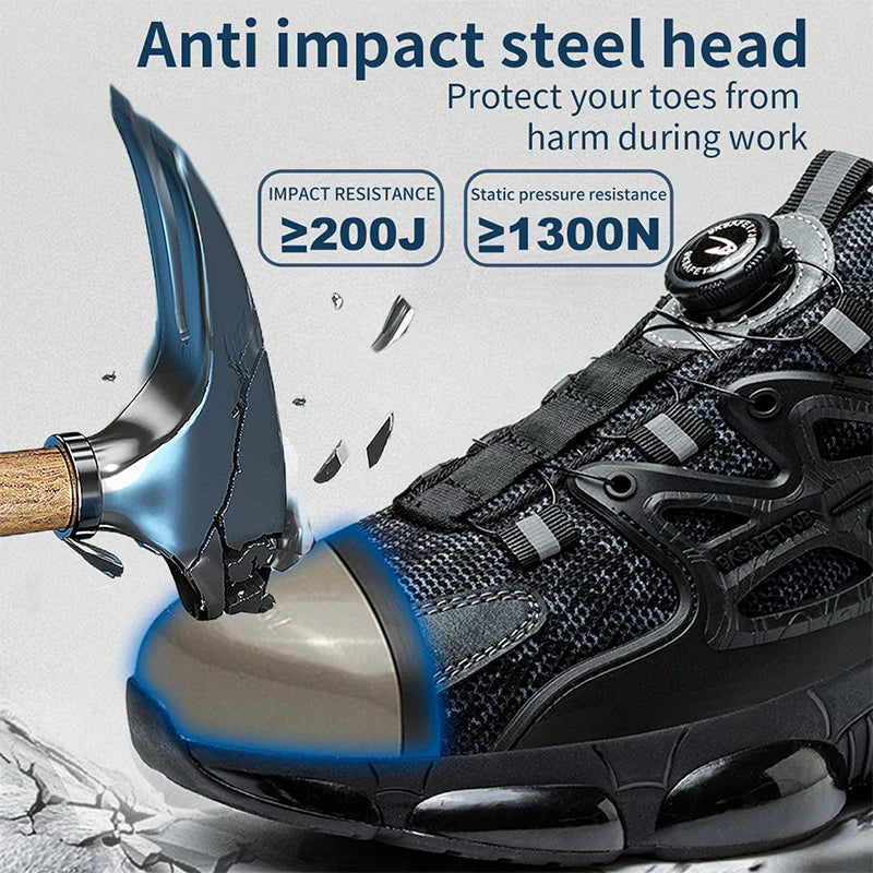 New Safety Work Shoes Indestructible Anti-smash Anti-puncture