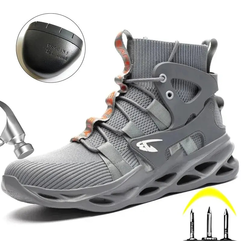 New Indestructible Winter Safety Shoes Lightweight Work Shoes