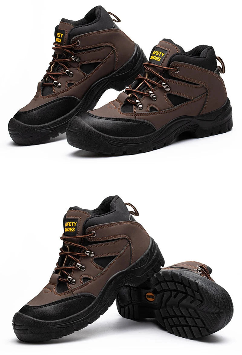 New Boots Lightweight Work Safety Shoes Anti-Puncture