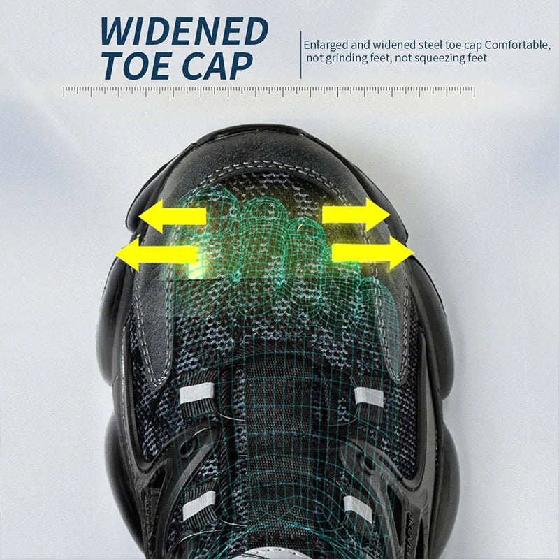 New Safety Work Shoes Indestructible Anti-smash Anti-puncture