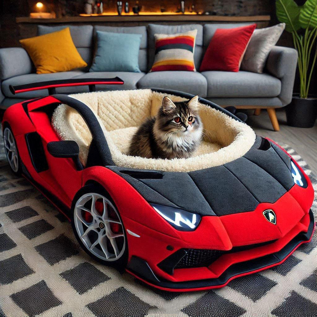 Lamborghini Inspired Pet Bed