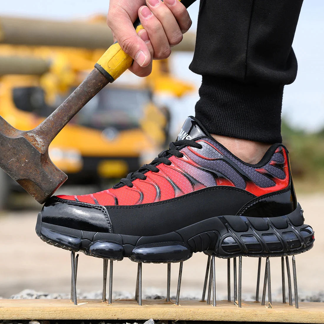 New Safety Indestructible Shoes Anti-Smash Anti-Puncture Work Shoes